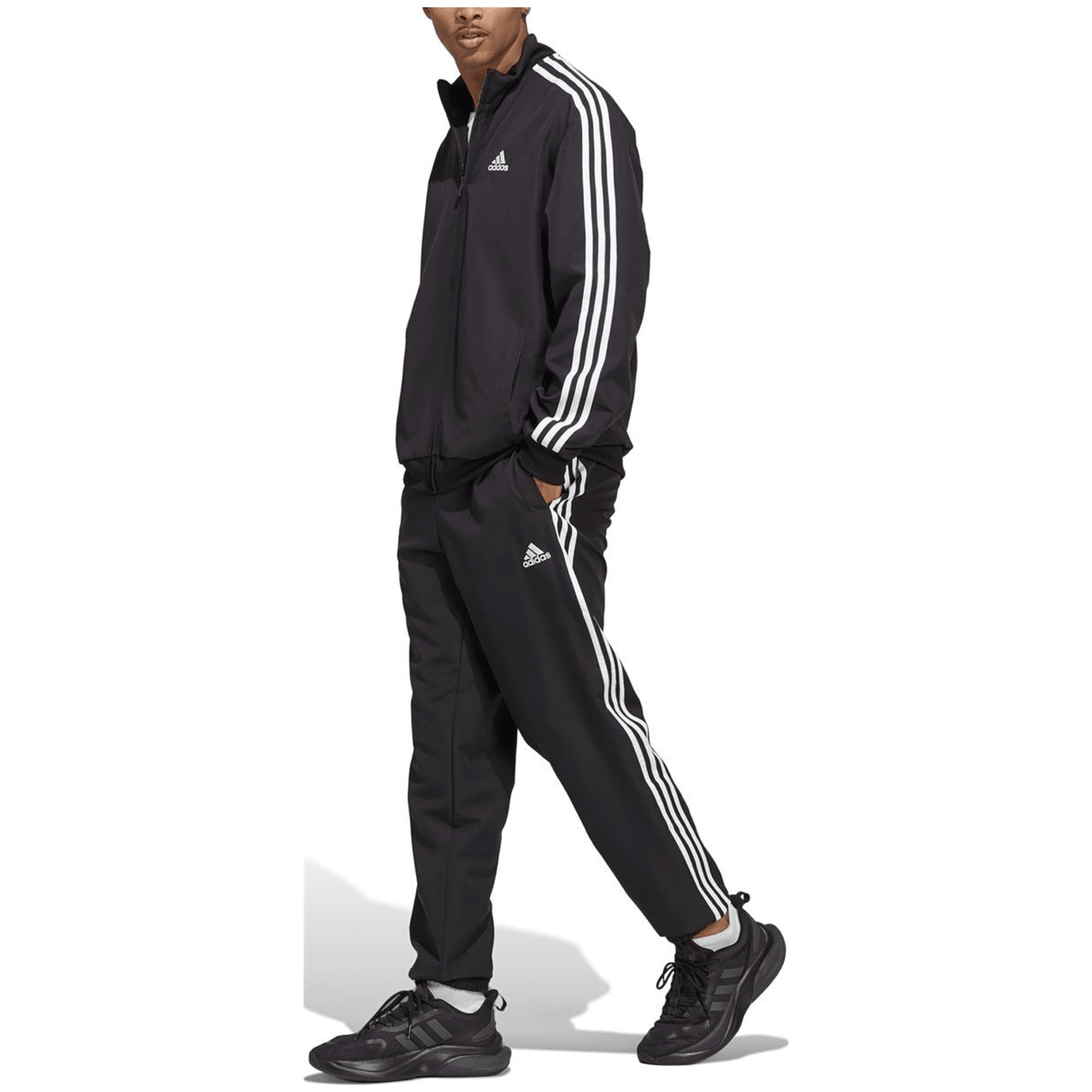 Adidas 3-Streifen Woven Trainingsanzug Herren