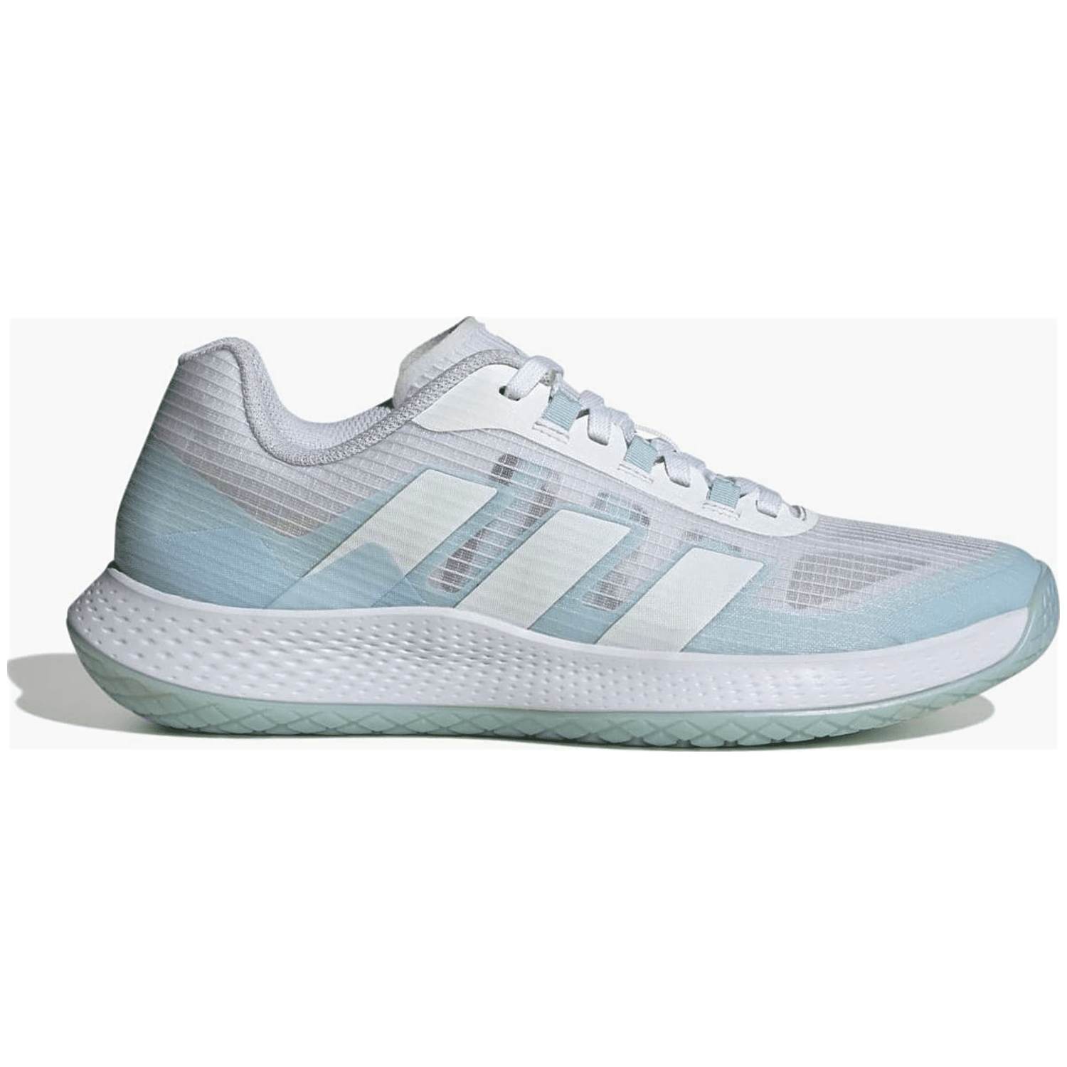 adidas gazelle silver green womens Women's adidas Court Team Bounce Volleyball Shoes main image 1