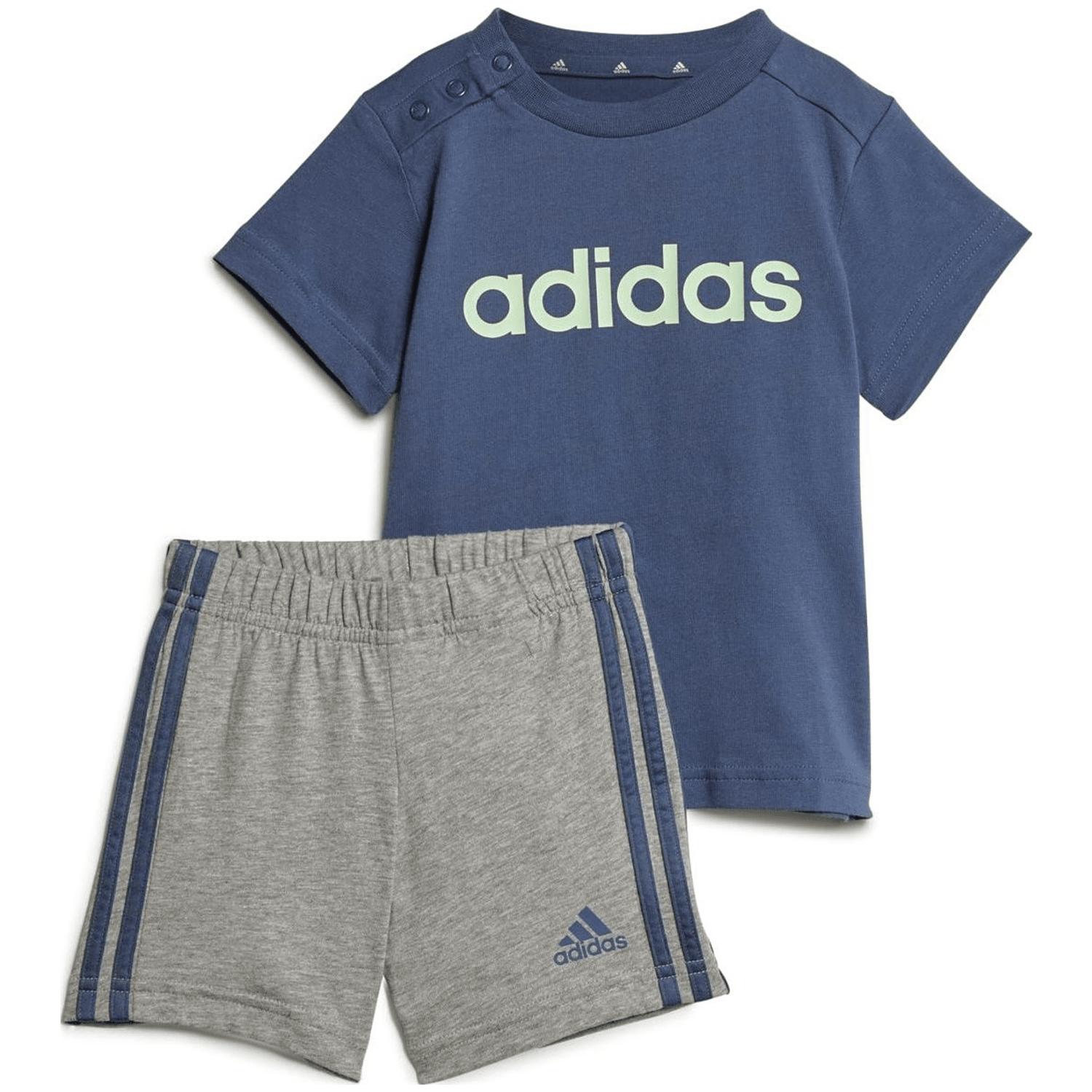 Adidas Essentials Lineage Organic Cotton T-Shirt und Shorts Set Kinder