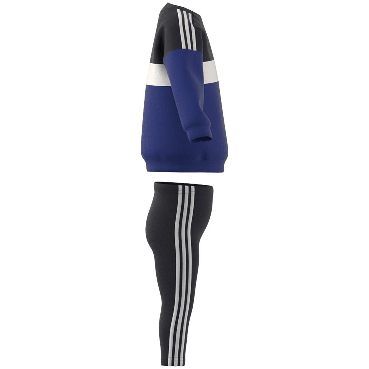 Adidas Tiberio 3-Streifen Colorblock Kids Leggings-Set Kinder
