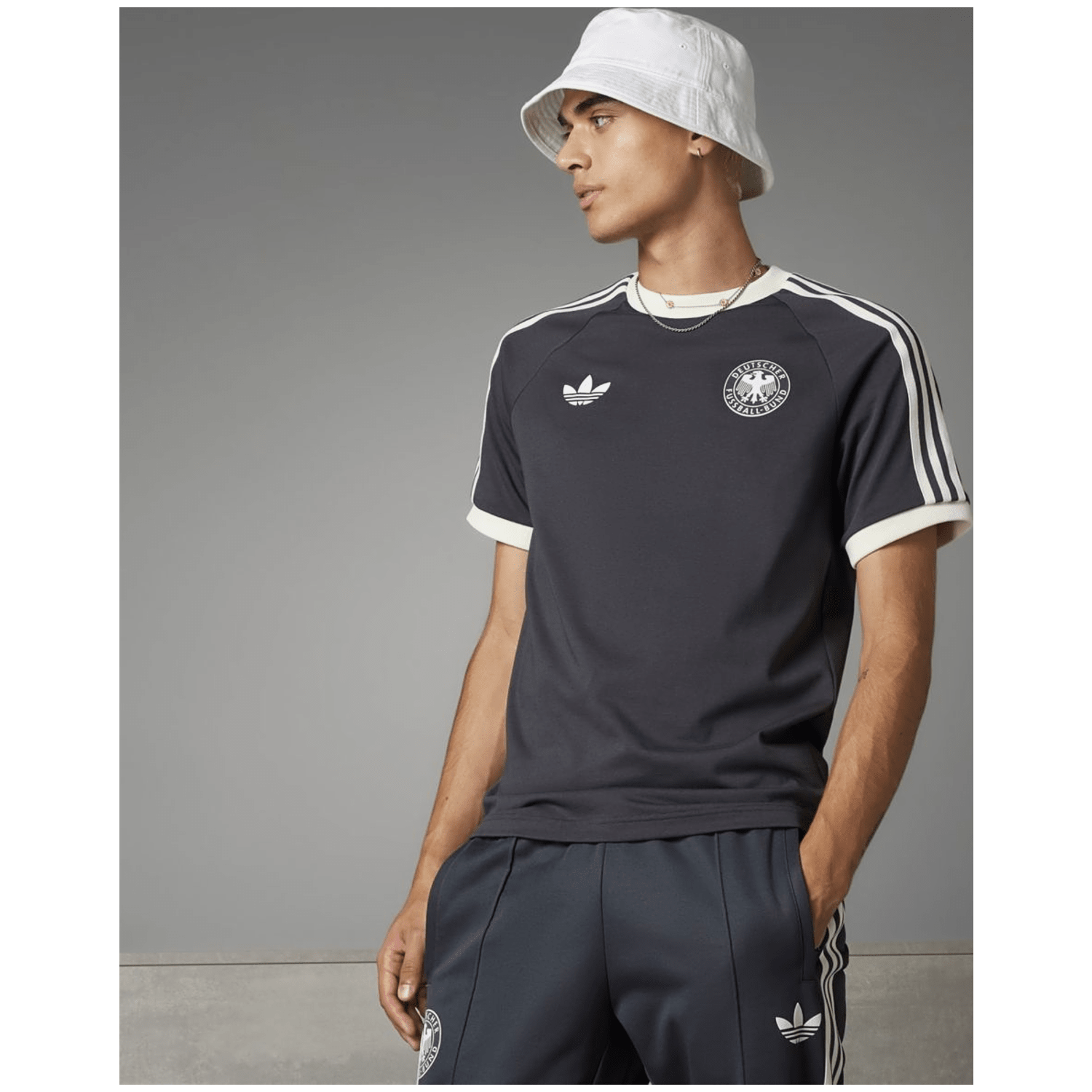 Adidas DFB Adicolor Classics 3-Streifen T-Shirt Herren