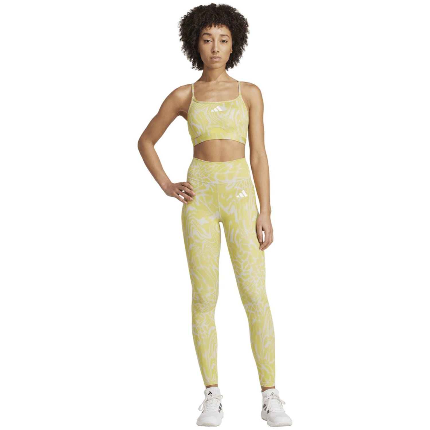 Adidas Optime Essentials Stash Pocket Full-Length Damen Tights
