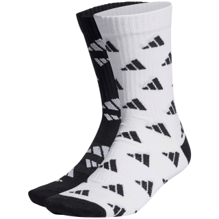Adidas 3-Streifen Graphic Sport Socken, 2 Paar Unisex Socken