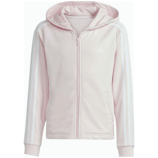 Adidas Train Essentials AEROREADY Regular-Fit 3-Streifen Hooded Trainingsjacke Mädchen