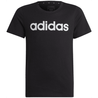 Adidas Essentials Linear Logo Cotton Slim Fit T-Shirt Mädchen