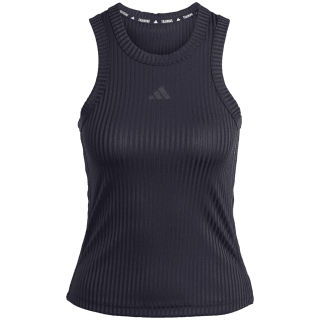Adidas All Gym Seasonal Rib Fit Tonal 3-Streifen Damen T-Shirt