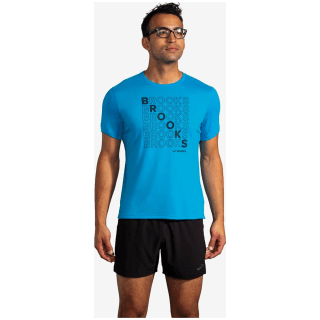 Brooks Distance Graphic Short Sleeve Herren T-Shirt