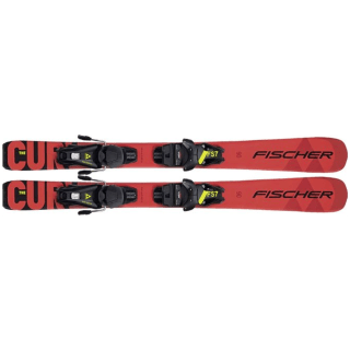 Fischer The Curv Jr (130-150) Jrs + Fs7 Ca Jrs Kinder Race-Ski
