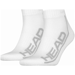 Head Socks Tennis 2P Stripe Quarter Socken