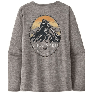 Patagonia L/S Cool Daily Graphic - Lands Damen T-Shirt