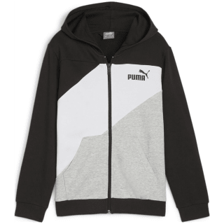 Puma Power Colorblock Full-Zip TR Jungen Kapuzensweater