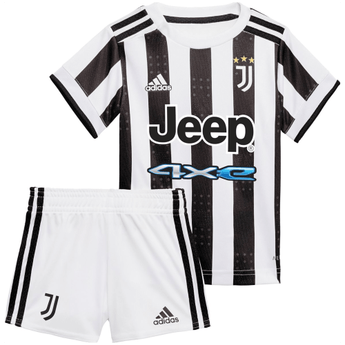 Adidas Juventus Turin 21/22 Mini-Heimausrüstung Jungen Trikot