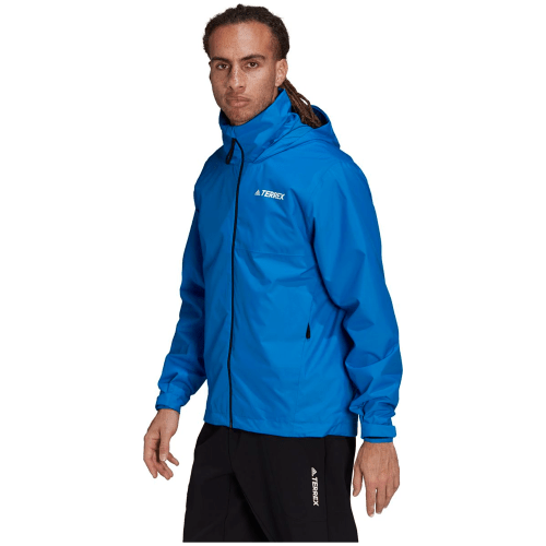 Adidas regenjacke blau herren sale