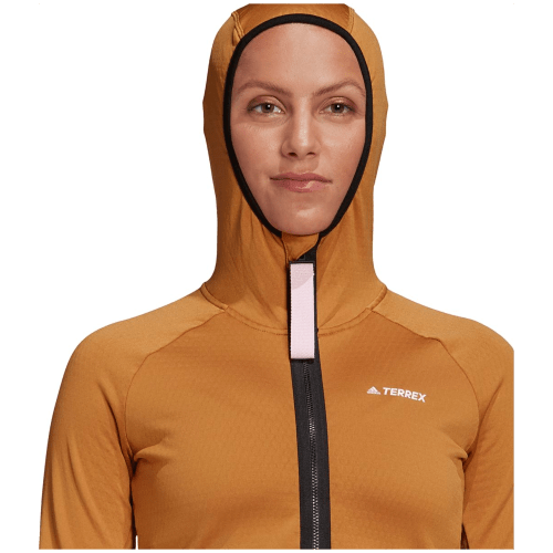 Adidas TERREX Tech Lite Hooded Hiking Fleecejacke Damen