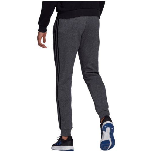 Adidas Essentials Fleece Tapered Cuff 3-Streifen Hose Herren