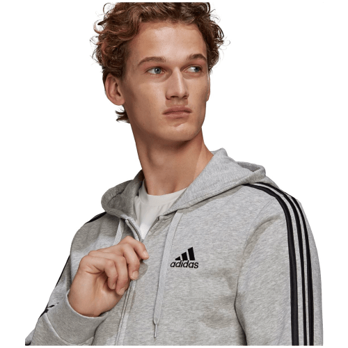 Adidas Essentials French Terry 3-Streifen Kapuzenjacke Herren