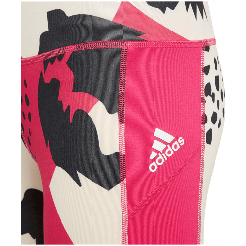 Adidas AEROREADY Animal Print External Pocket Stretch Training Tight Mädchen