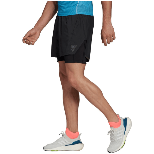Adidas Adizero Two-in-One Shorts Herren