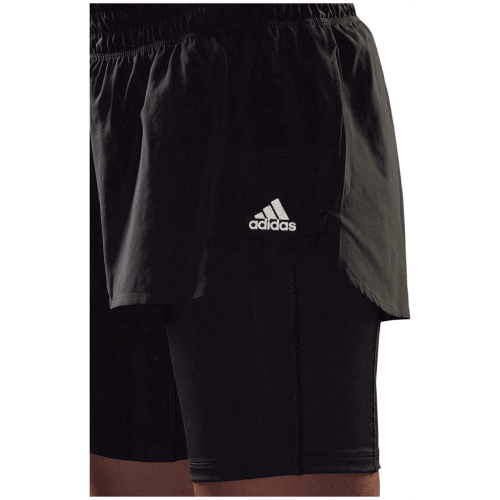 Adidas Run Icons Two-in-One Running Shorts Damen