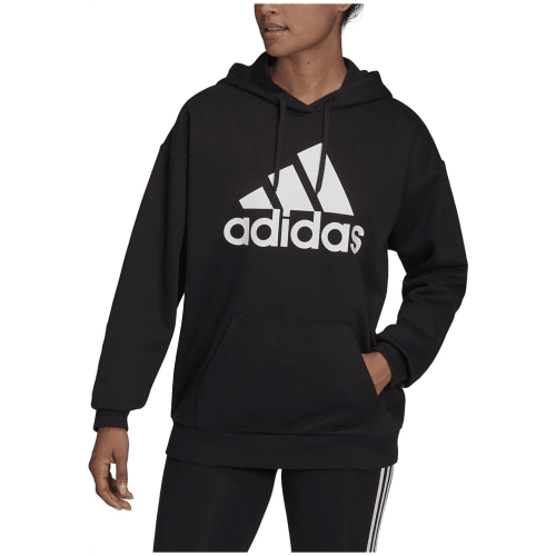 Adidas Essentials Logo Boyfriend Fleece Hoodie Damen Kapuzensweater