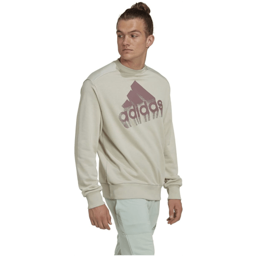 Adidas Essentials Brand Love French Terry Sweatshirt Unisex Fleecejacke