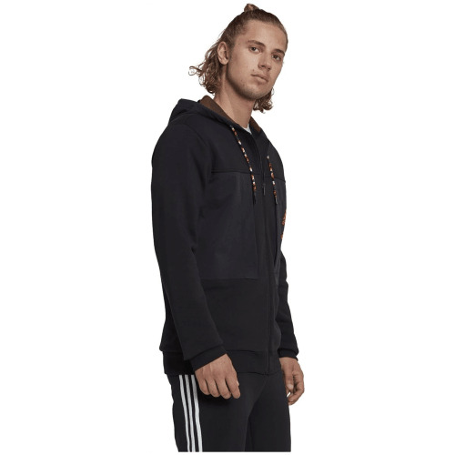 Adidas Essentials BrandLove Fleece Kapuzenjacke Herren