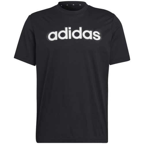 Adidas AEROREADY Workout Silicone Print Linear Logo Training T-Shirt Herren