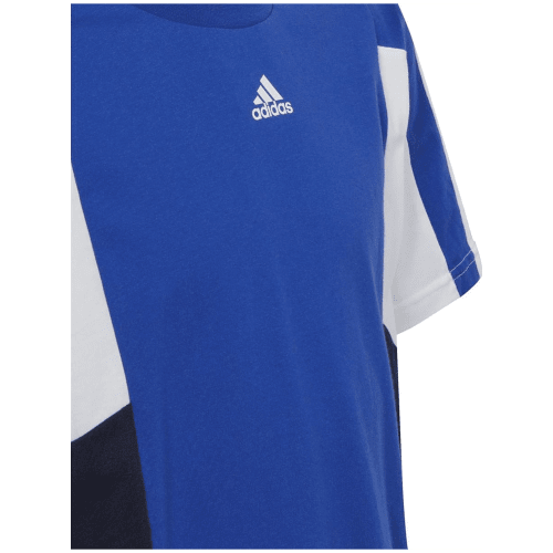Adidas Colorblock 3-Streifen Regular Fit T-Shirt Kinder