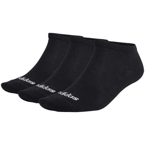 Adidas Thin Linear Low-Cut Socken, 3 Paar Unisex