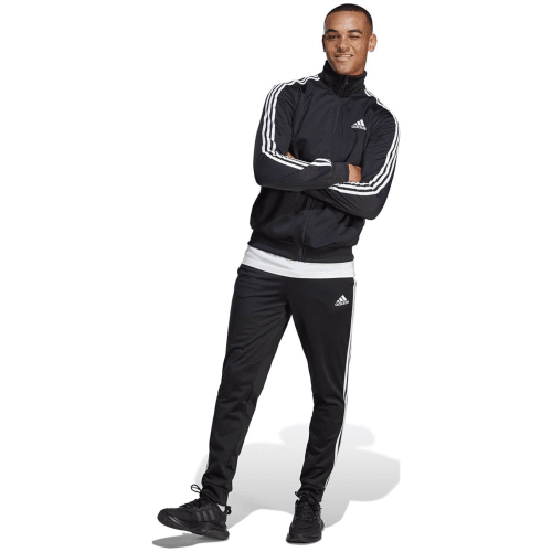 Adidas Basic 3-Streifen Tricot Trainingsanzug Herren
