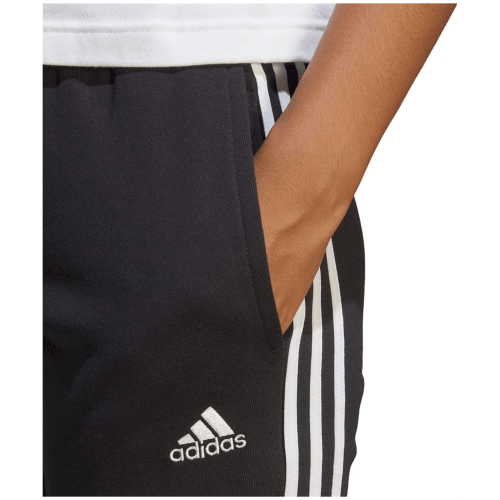 Adidas Essentials 3-Streifen French Terry Cuffed Hose Damen