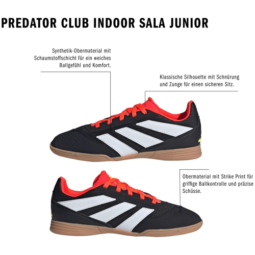 Adidas Predator Club IN Sala J Unisex Hallenschuhe