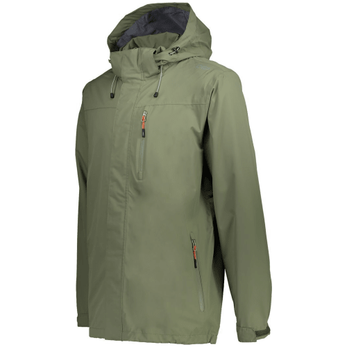 CMP Jacket Zip Hood With Ventilation Herren Regenjacke