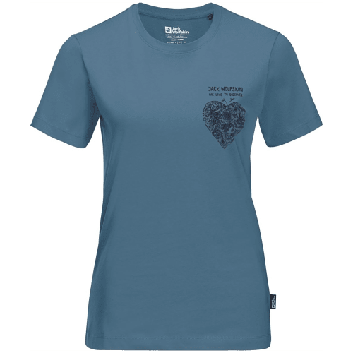 Jack Wolfskin Discover Heart Damen T-Shirt