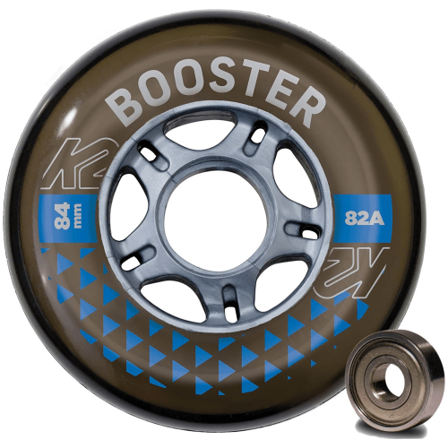 K2 Booster 84 Mm 82A 8-Wheel Pack W Ilq 7 Inlineskate-Rollen