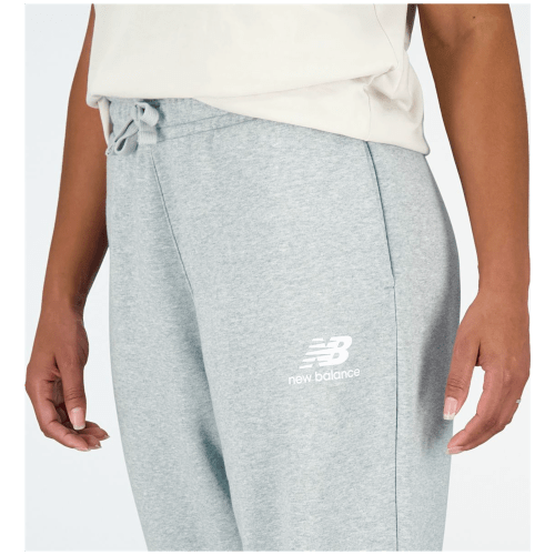 New Balance Essentials Stacked Logo French Terry Wide Legged  Damen Tights