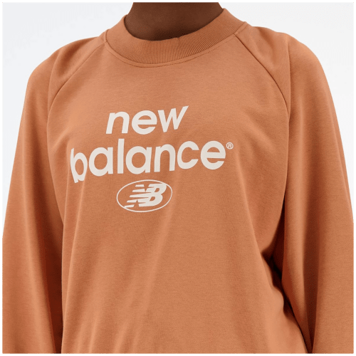 New Balance NB Essentials Graphic Crew Fleece  Damen Kapuzensweater