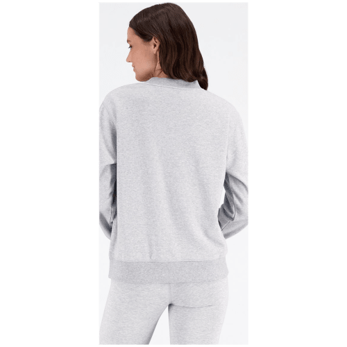 New Balance Essentials Stacked Logo French Terry Crewneck Damen Kapuzensweater