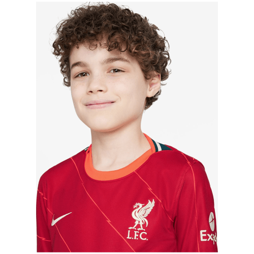 Nike Liverpool FC 2021/22 Stadium Home Kinder Kurzarmtrikot