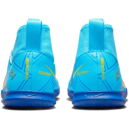 Nike JR ZOOM SUPERFLY 9 ACAD KM IC Kinder Fußball-Indoorschuh