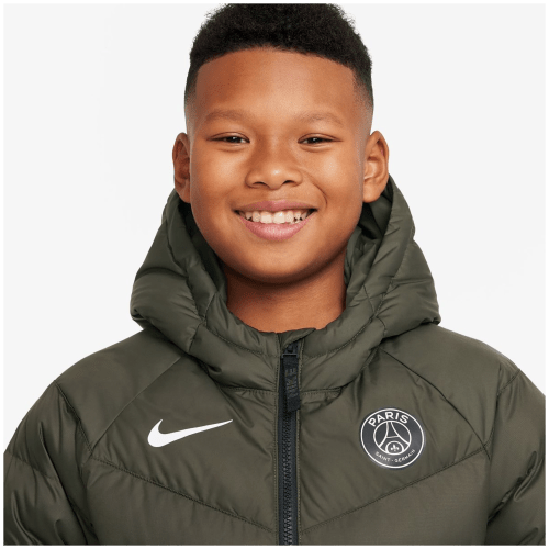 Nike Paris Saint-Germain Full-Zip Synthetic-Fill Kinder Midlayer