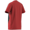 Adidas Tiberio 3-Streifen Colorblock Cotton Kids T-Shirt Kinder