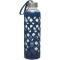 Gaiam Glas Trinkflasche mit Silikonhülle Trinkbehälter