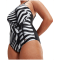 Speedo Shaping Square Neck Printed Damen Schwimmanzug