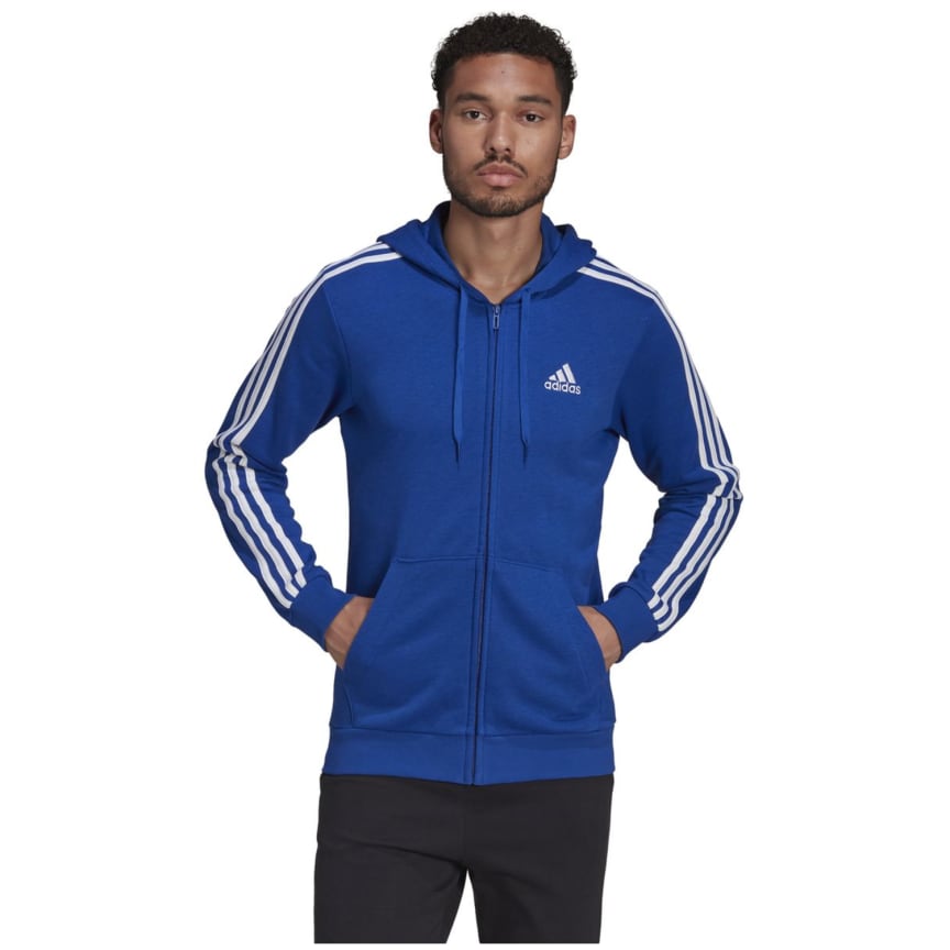 Adidas Essentials French Terry 3-Streifen Kapuzenjacke Herren 