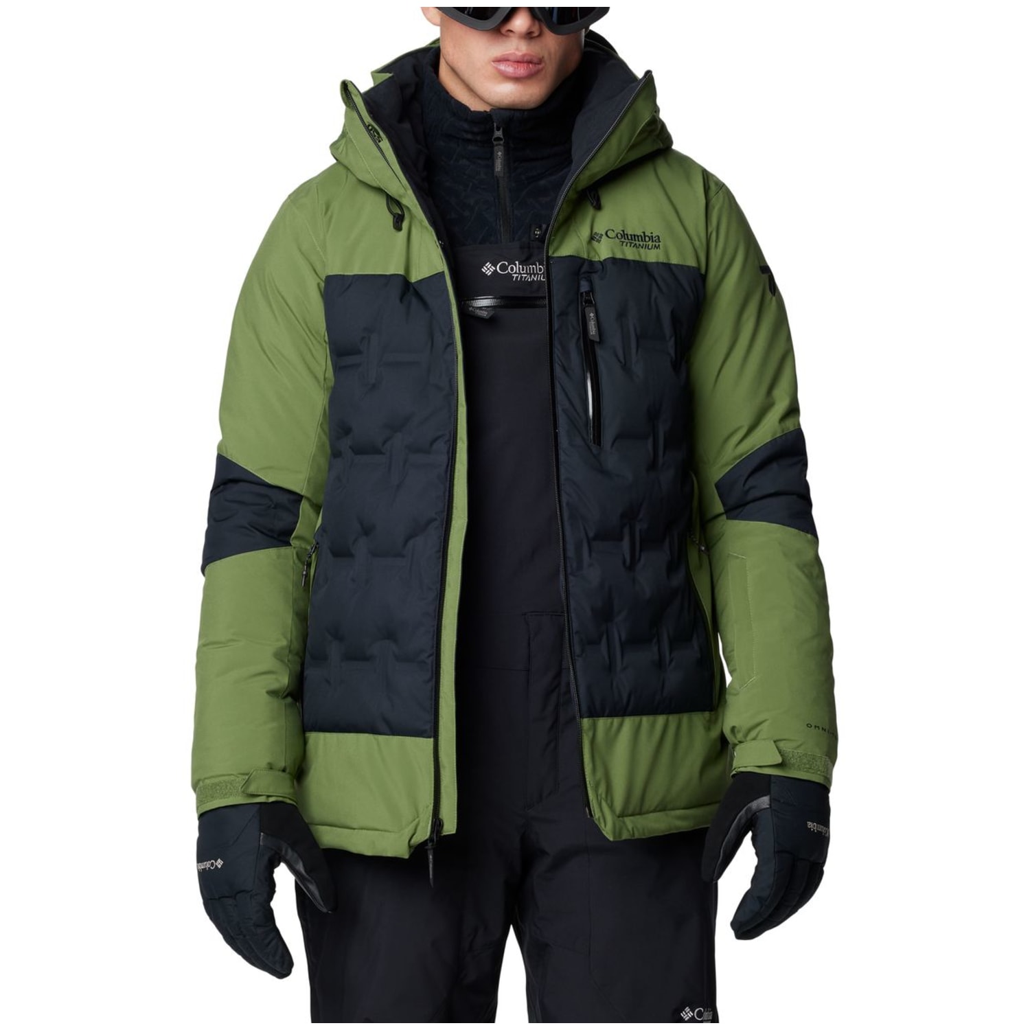 Columbia OMNI-TECK カモフラ　スノーボードウェア 男性用 90年代 90s コロンビア オムニテック カモフラージュ 迷彩 ジャケット