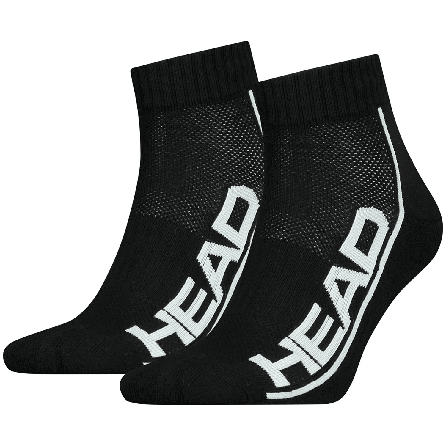 Head Socks Tennis 2P Stripe Quarter Socken