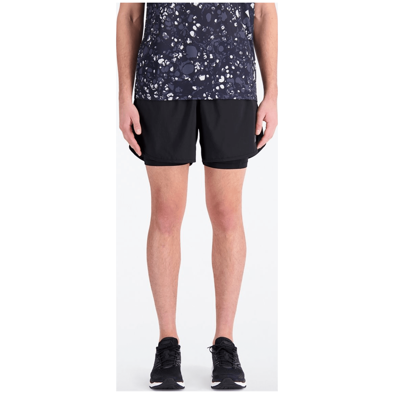 New Balance Accelerate Pacer 5 Inch 2-In-1 Herren Shorts