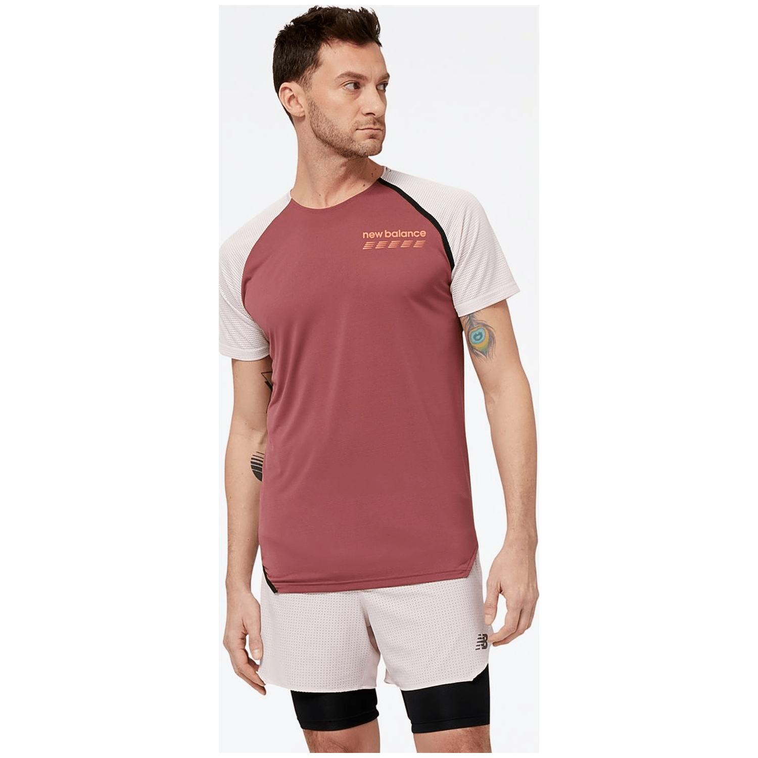 New Balance Accelerate Pacer Short Sleeve Herren T-Shirt