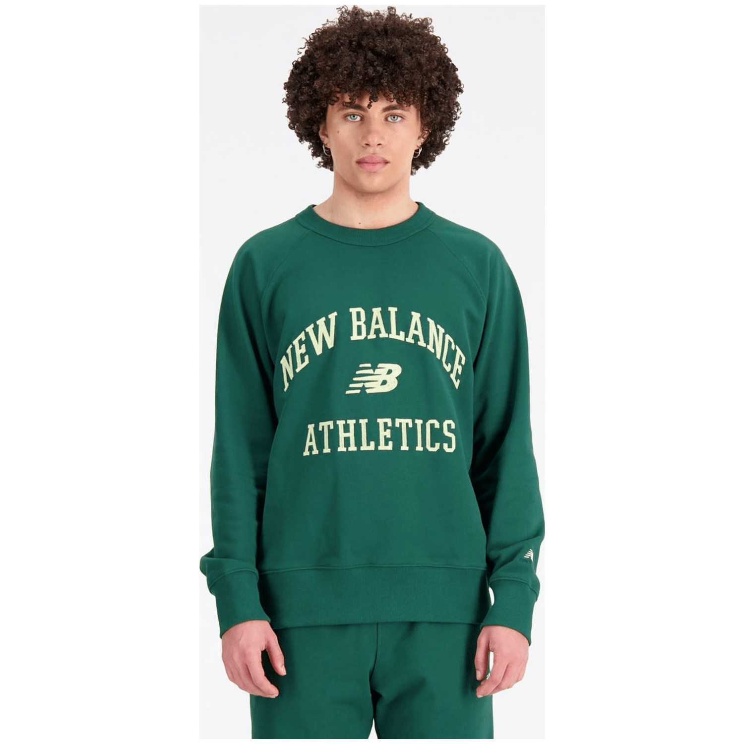 New Balance Athletics Varsity Fleece Crewneck Herren Kapuzensweater
